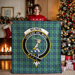 McNeil of Colonsay Ancient Tartan Crest Quilt