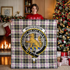 McPherson Dress Ancient Tartan Crest Quilt
