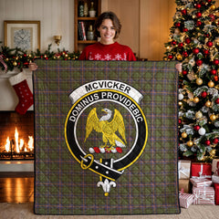 McVicker Tartan Crest Quilt