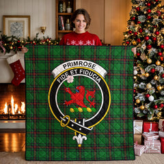 Primrose Tartan Crest Quilt