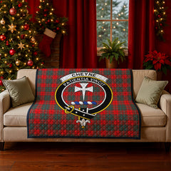 Cheyne Tartan Crest Quilt