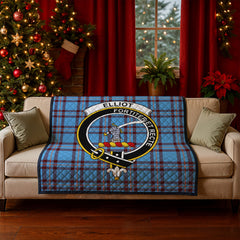 Elliot Ancient Tartan Crest Quilt