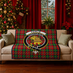Fairlie Tartan Crest Quilt