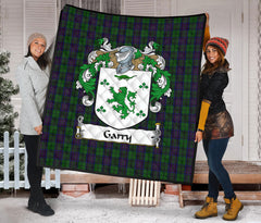 Garry Tartan Crest Quilt