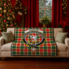 Gibson Tartan Crest Quilt