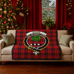 Hogg Tartan Crest Quilt
