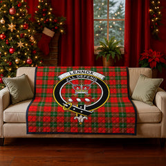 Lennox (Lennox Kincaid) Tartan Crest Quilt