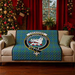 Lockhart Tartan Crest Quilt
