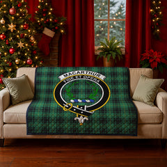 MacArthur Ancient Tartan Crest Quilt
