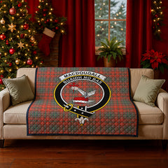 MacDougall Ancient Tartan Crest Quilt