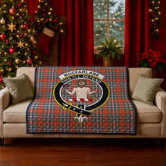 MacFarlane Ancient Tartan Crest Quilt