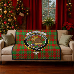 MacGregor Modern Tartan Crest Quilt