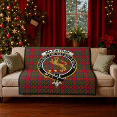 MacIntosh Modern Tartan Crest Quilt