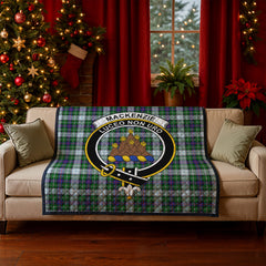MacKenzie Dress Modern Tartan Crest Quilt