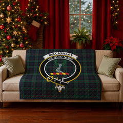 MacKinlay Modern Tartan Crest Quilt