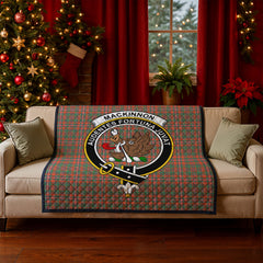 MacKinnon Ancient Tartan Crest Quilt