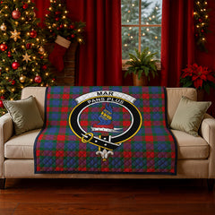 Mar Tartan Crest Quilt