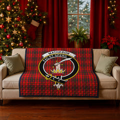 Matheson Modern Tartan Crest Quilt