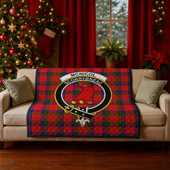 McNicol (of Scorrybreac) Tartan Crest Quilt