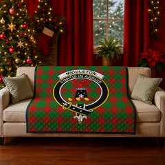 Middleton Modern Tartan Crest Quilt