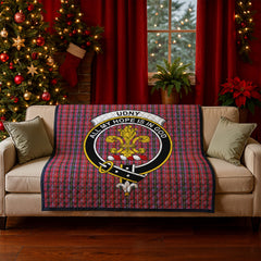 Udny Tartan Crest Quilt