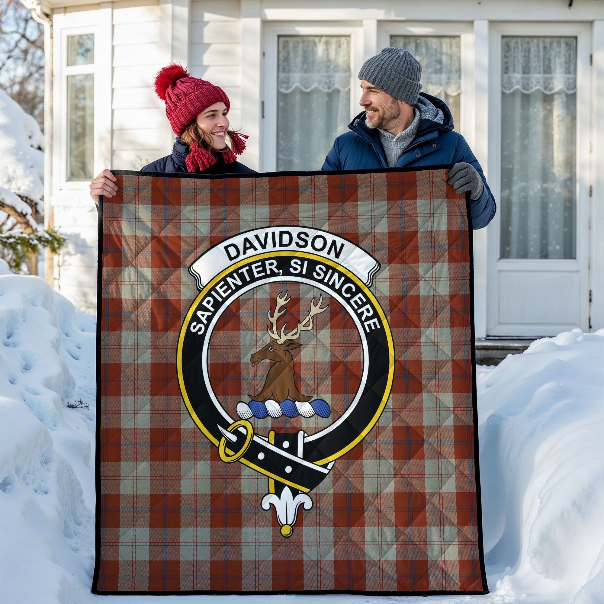 Davidson Dress Dancers Tartan Crest Quilt