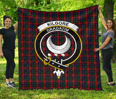 Kilgore Tartan Crest Quilt