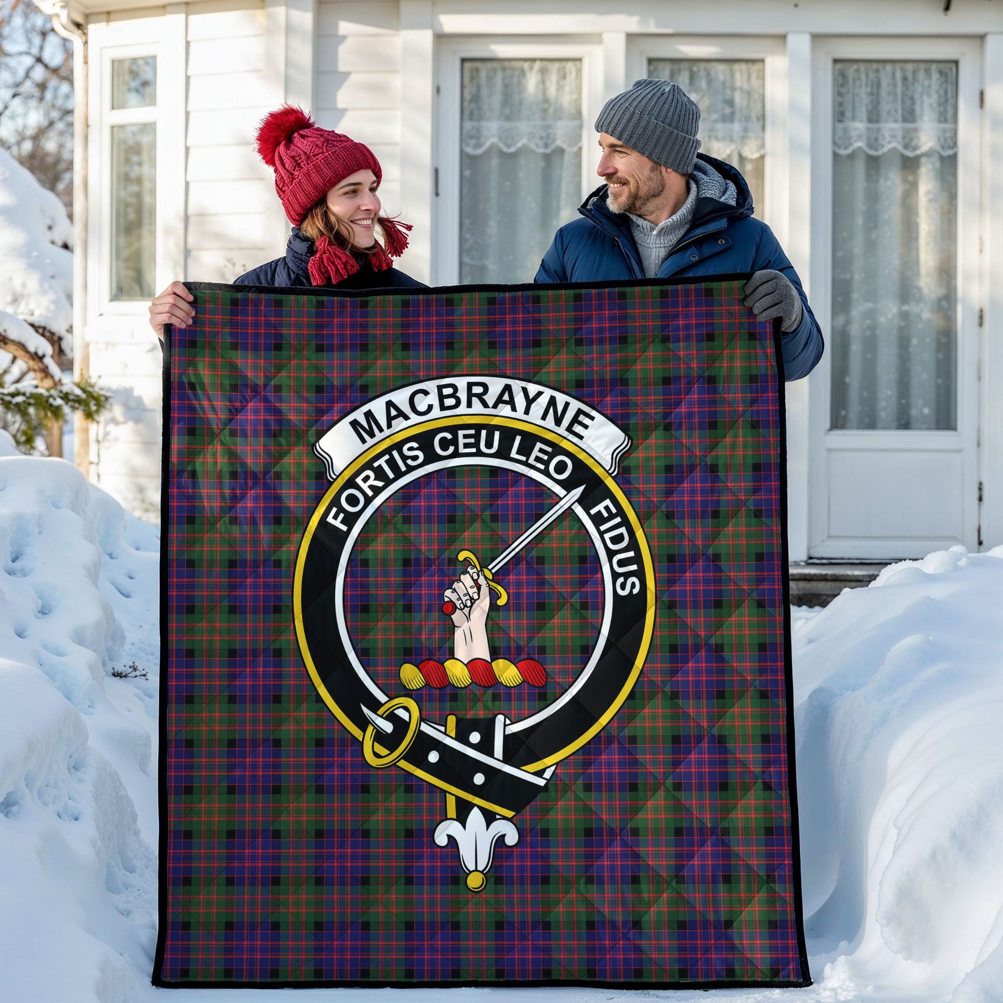 MacBrayne Tartan Crest Quilt