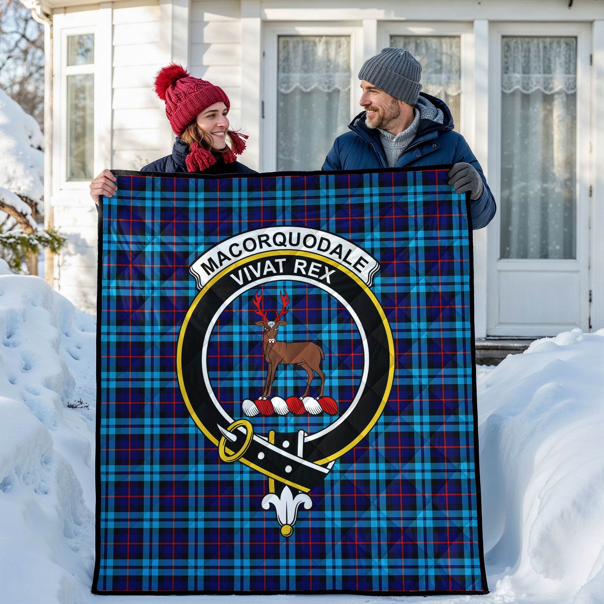 MacCorquodale Tartan Crest Quilt