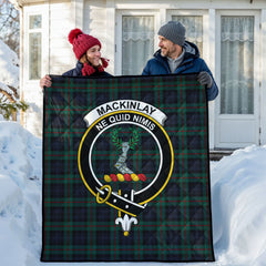 MacKinlay Modern Tartan Crest Quilt