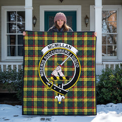 McMillan Old Modern Tartan Crest Quilt