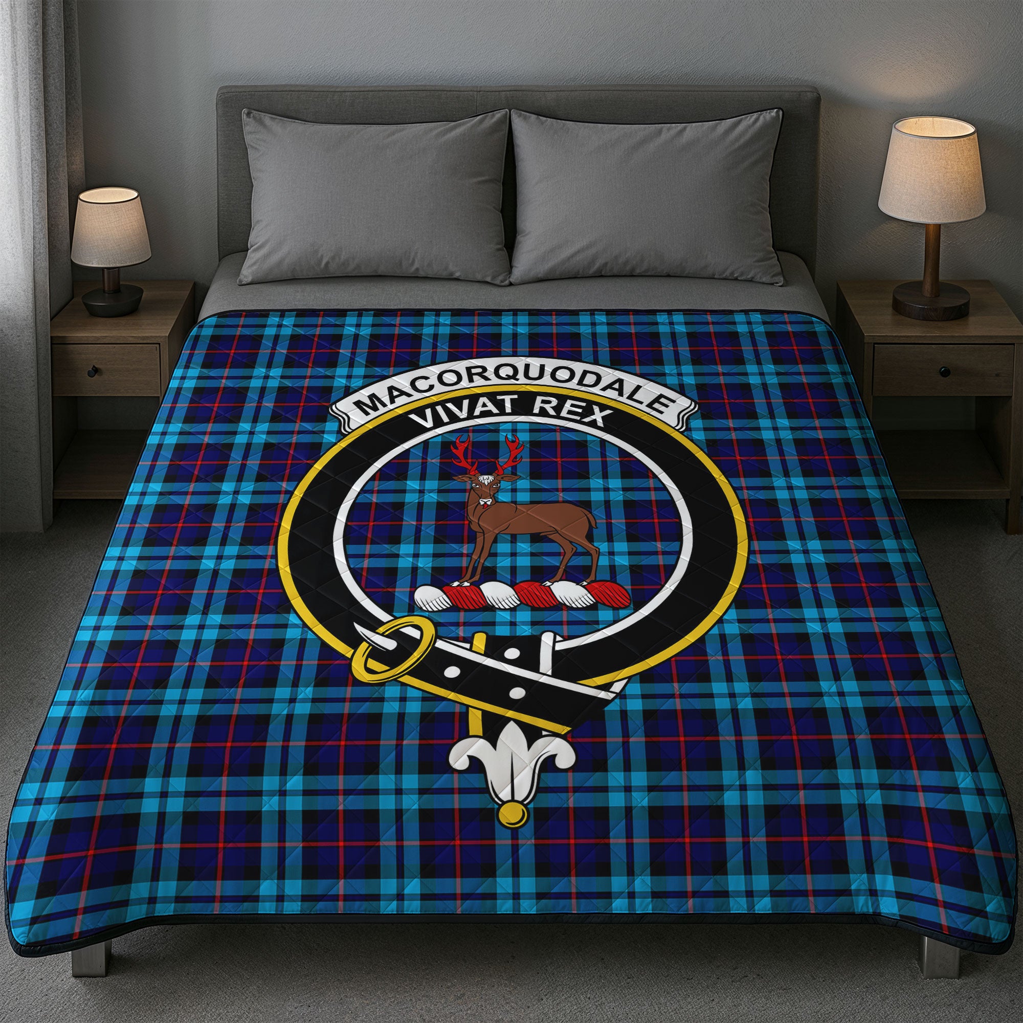 MacCorquodale Tartan Crest Quilt