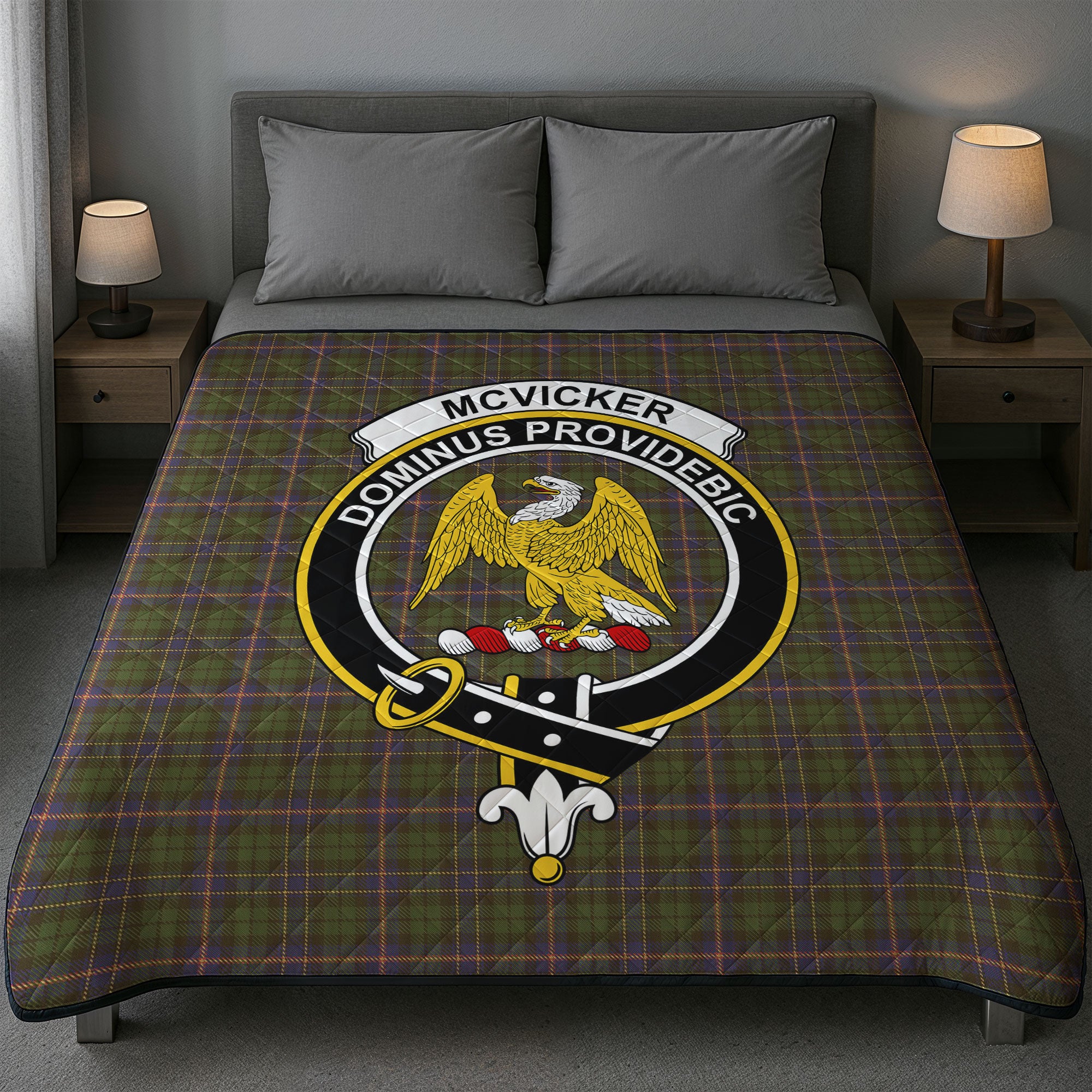 McVicker Tartan Crest Quilt