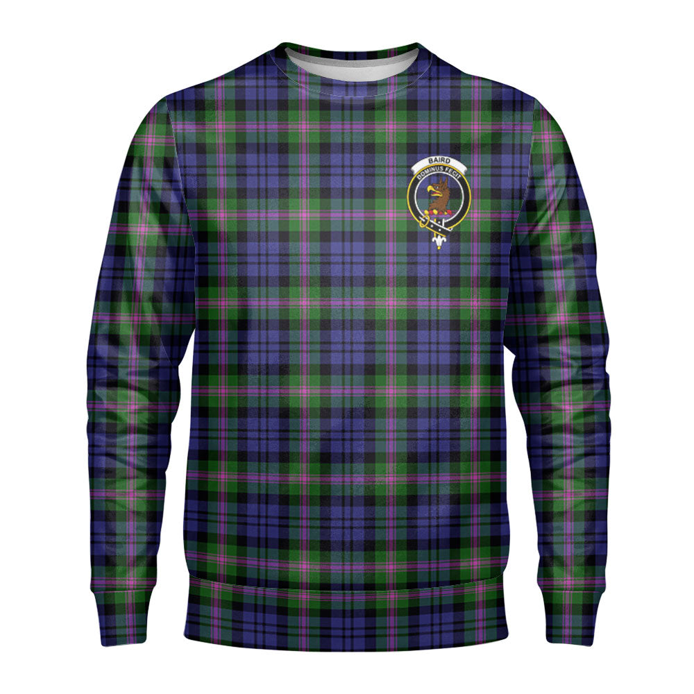 Baird Modern Tartan Crest Sweatshirt