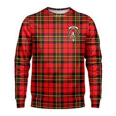 Brodie Modern Tartan Crest Sweatshirt