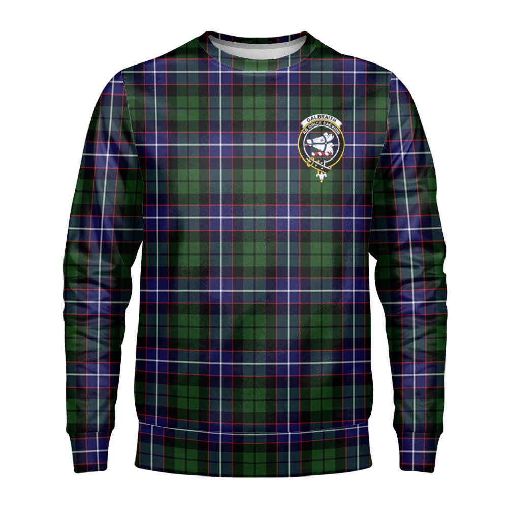 Galbraith Modern Tartan Crest Sweatshirt