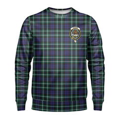 Graham of Montrose Modern Tartan Crest Sweatshirt