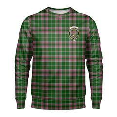 Gray Hunting Tartan Crest Sweatshirt