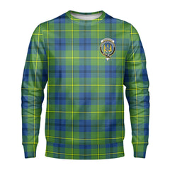Johnstone Ancient Tartan Crest Sweatshirt