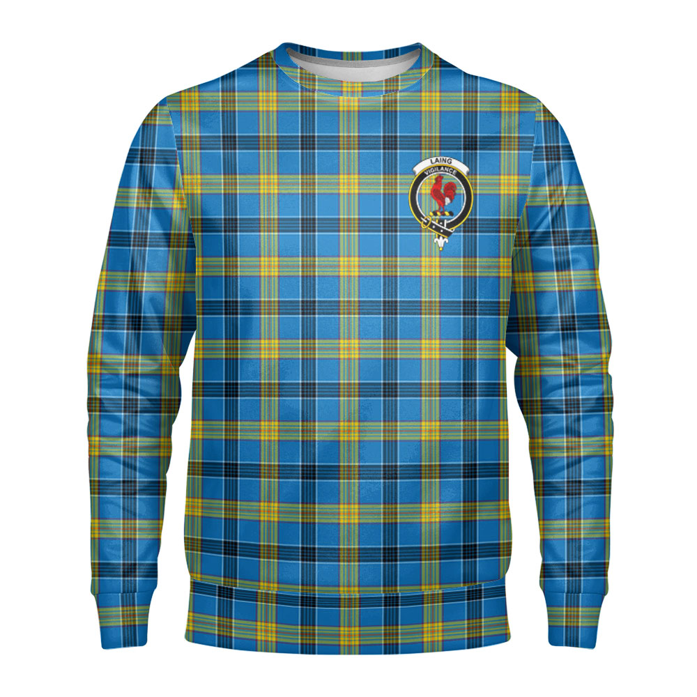 Laing Tartan Crest Sweatshirt