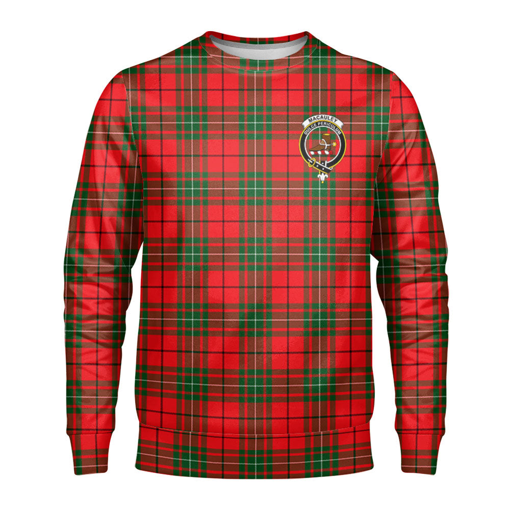 MacAuley Modern Tartan Crest Sweatshirt