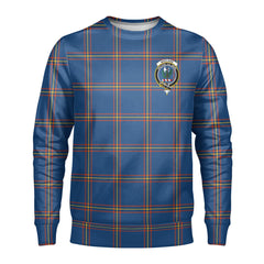 MacLaine of Loch Buie Hunting Ancient Tartan Crest Sweatshirt