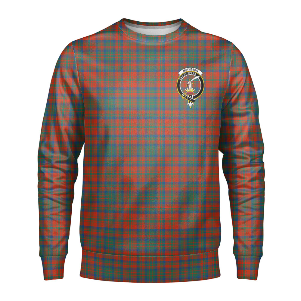 Matheson Ancient Tartan Crest Sweatshirt