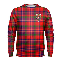 McRae Modern Tartan Crest Sweatshirt