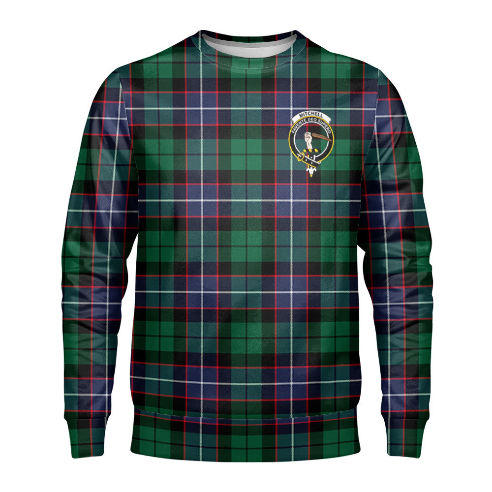 Mitchell Modern Tartan Crest Sweatshirt