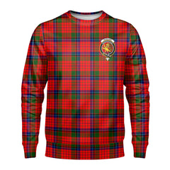 Nicolson Modern Tartan Crest Sweatshirt