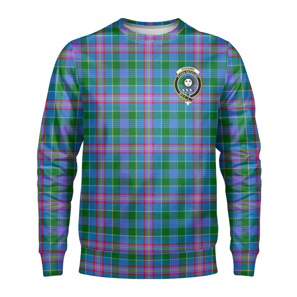 Pitcairn Hunting Tartan Crest Sweatshirt