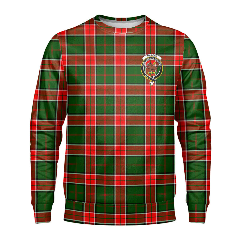 Pollock Tartan Crest Sweatshirt