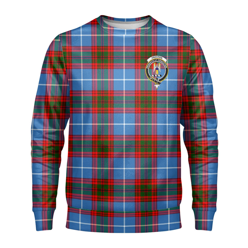 Preston Tartan Crest Sweatshirt