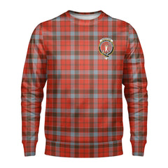 Robertson Weathered Tartan Crest Sweatshirt